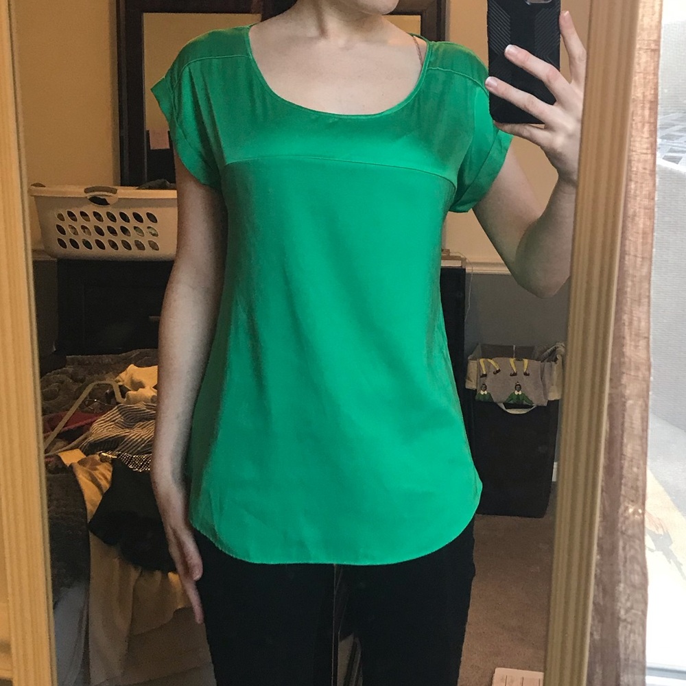 Express Women’s Green Blouse